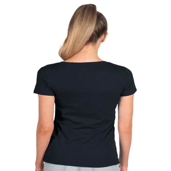 Next Level&reg; Women's Ideal Crewneck Short Sleeve T-Shirt Midnight navy {4}