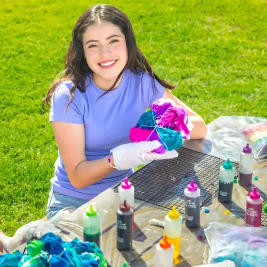 Tulip Over the Rainbow 15-Color One-Step Tie Dye Kit {6}