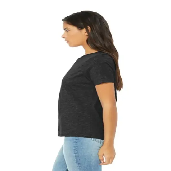 BELLA + CANVAS&reg; Women&rsquo;s Relaxed Triblend Short Sleeve Crewneck Tee True royal triblend {6}
