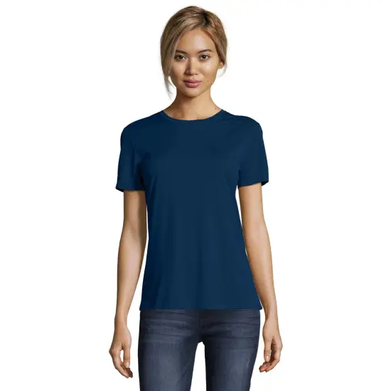BELLA + CANVAS&reg; Women&rsquo;s Relaxed Triblend Short Sleeve Crewneck Tee True royal triblend {7}