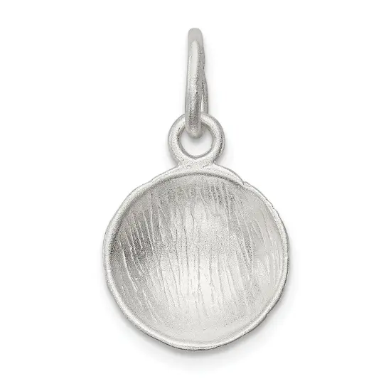 Sterling Silver Soccer Ball Pendant Charm FindingKing Jewerly 15mm x 12mm {3}