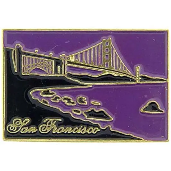 San Francisco California Golden Gate Bridge Pin 1" {1}