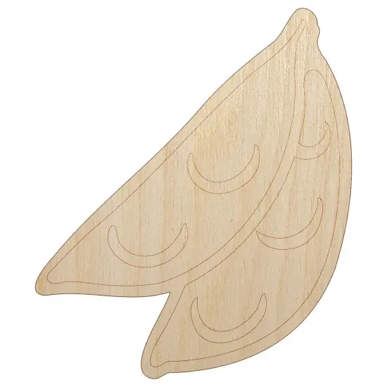 Snow Peas Vegetable Unfinished Wood Shape Piece Cutout for DIY Craft Projects {7}