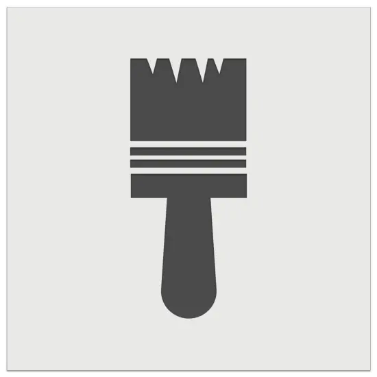 Paintbrush Icon Wall Cookie DIY Craft Reusable Stencil {7}