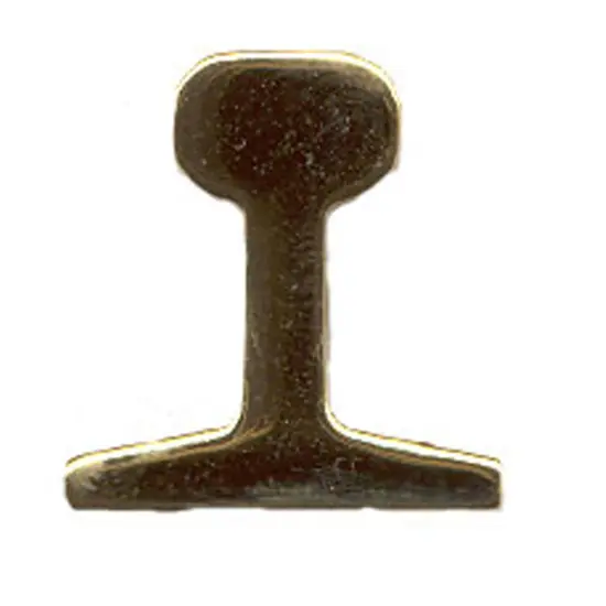 Railroad End of Line Pin 1" {1}