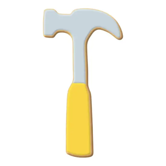 CookieCutter.Com Hammer Cookie Cutter 4.75 Inch &ndash;Tin Plated Steel Cookie Cutters &ndash; Made In The USA {2}