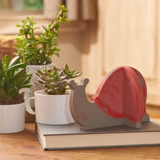 Unfinished Slotted Snail - Set of 3 {4}