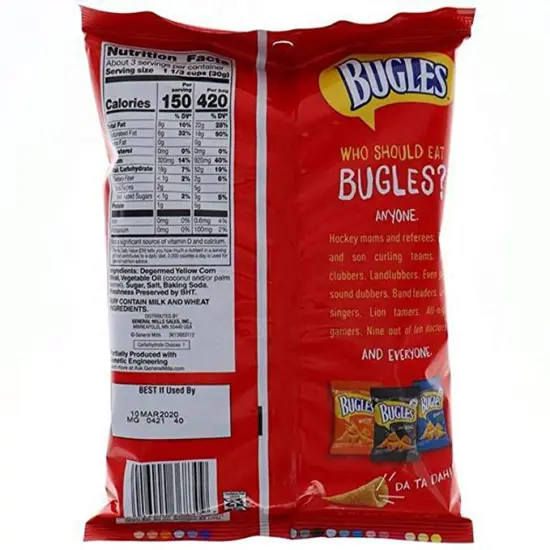 Original Flavor Crispy Corn Snacks, 3.0 oz - Case of 6 {2}