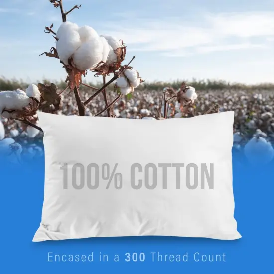 East Coast Bedding Down and Feather Blend Sleeping Pillow - (Queen) {4}