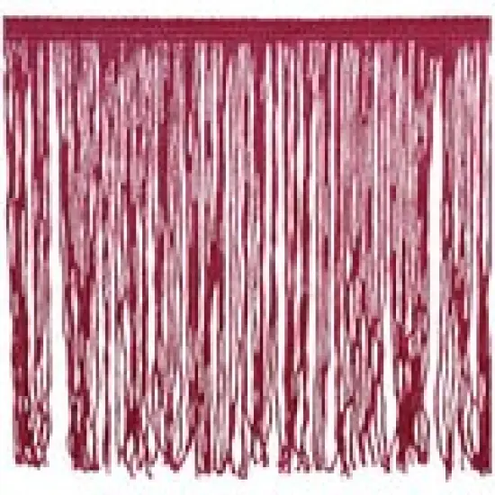 Belagio Chainette Fringe, 6" Wide, Hot Pink, 10-Yard Bolt {1}