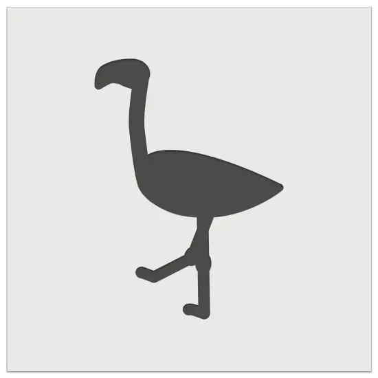Flamingo Bird Solid Wall Cookie DIY Craft Reusable Stencil {7}