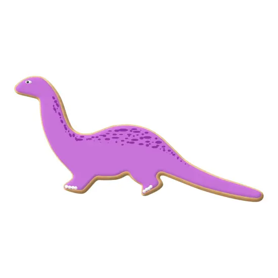 CookieCutter.Com Apatosaurus Dinosaur 7.25 in &ndash;Tin Plated Steel Cookie Cutters &ndash; Made In The USA {3}