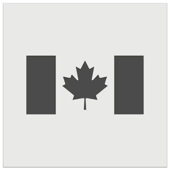 Canada Flag Wall Cookie DIY Craft Reusable Stencil {7}
