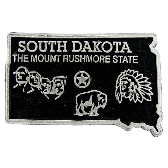 South Dakota Refrigerator Magnet 2" {1}
