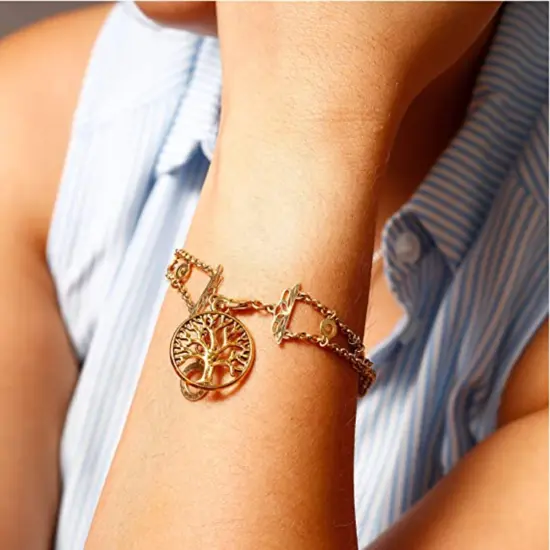 Incraftables 100pcs Antique Gold Charms & 166pcs Silver Charms Set w/ 120pcs Antique Charms (Small & Large), 20pcs Word Charms & 26pcs A-Z Letter Charm for Jewelry Making. Bulk DIY Necklace and Bracelet. {2}