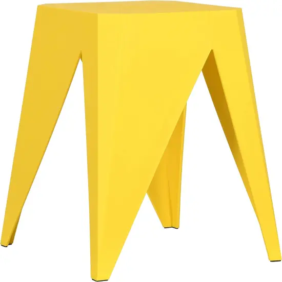 ISL Furnishings InterSpaceLiving Zuho Multi-USe Stool (2, Yellow) {3}