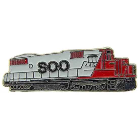 SOO Line Diesel Railroad Pin 1" {1}