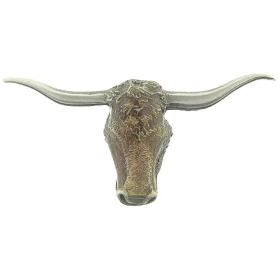 Longhorn Steer Pin 1" {1}