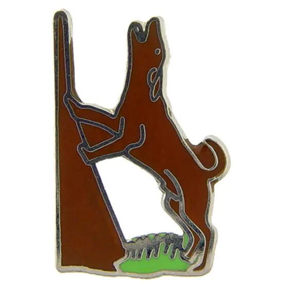 Plott Hound Pin 1" {1}