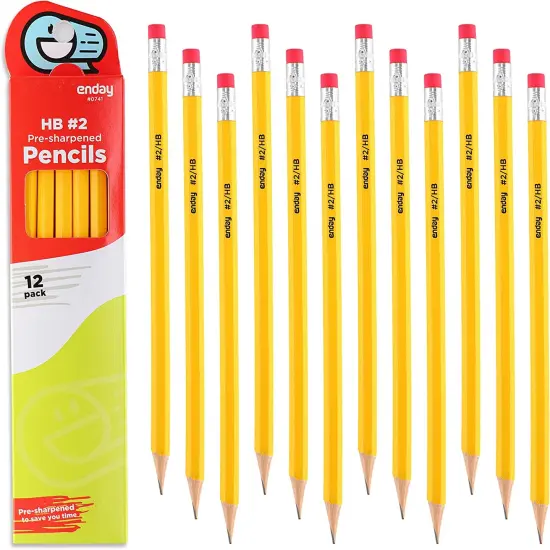 Enday Premium Pencils (12 Pack) {3}