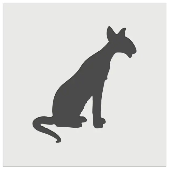 Siamese Cat Solid Wall Cookie DIY Craft Reusable Stencil {2}