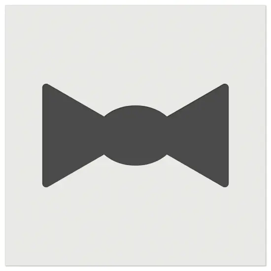 Bow Tie Solid Wall Cookie DIY Craft Reusable Stencil {2}