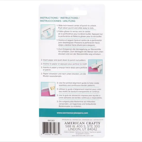 We R Memory Keepers Edge Punch-Scallop Arches 661283 by American Crafts {5}