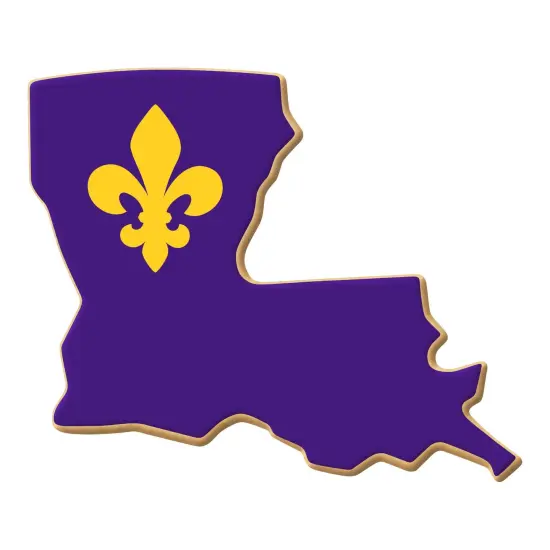 CookieCutter.Com Louisiana Cookie Cutter 3.5 Inch &ndash;Tin Plated Steel Cookie Cutters &ndash; Made in the USA {3}