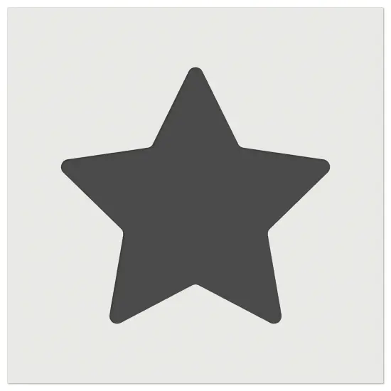 Star Shape Excellent Wall Cookie DIY Craft Reusable Stencil {2}