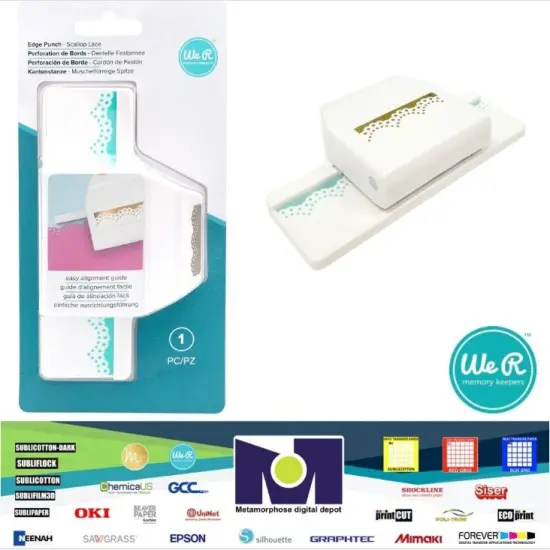 We R Memory Keepers Edge Punch-Scallop Lace 661282 by American Crafts {1}