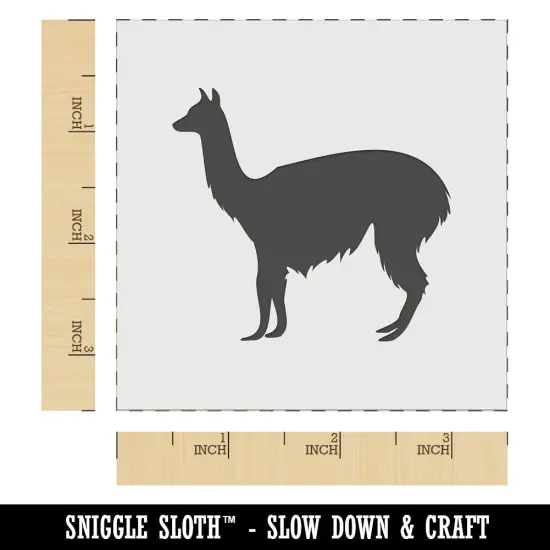 Llama Solid Wall Cookie DIY Craft Reusable Stencil {6}