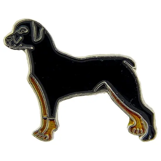 Rottweiler Pin 1" {1}