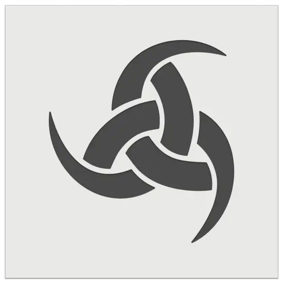 Horns of Odin Triple Viking Symbol Wall Cookie DIY Craft Reusable Stencil {2}