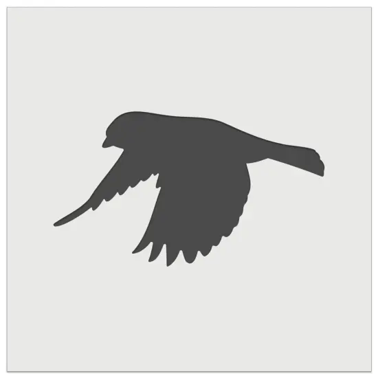 Finch Flying Bird Wall Cookie DIY Craft Reusable Stencil {7}