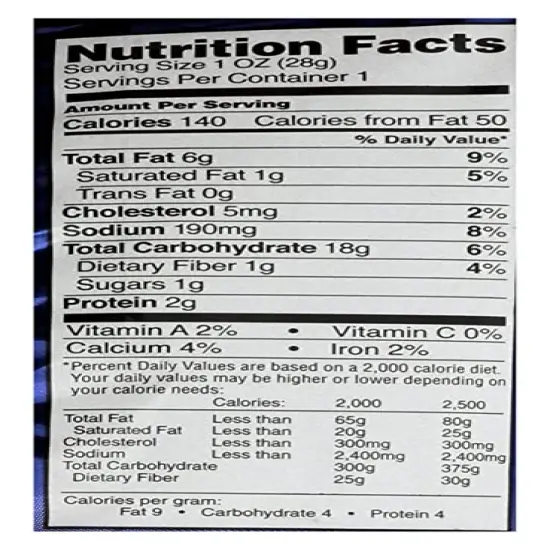 Snack Puffs, Aged White Cheddar, 1 oz(Case of 12) {2}