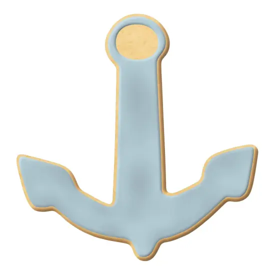 CookieCutter.Com Anchor Cookie Cutter 4.5 Inch &ndash;Tin Plated Steel Cookie Cutters &ndash; Made In The USA {2}
