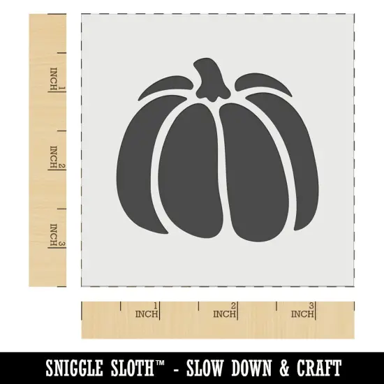 Pumpkin Garden Fall Harvest Fruit Wall Cookie DIY Craft Reusable Stencil {6}