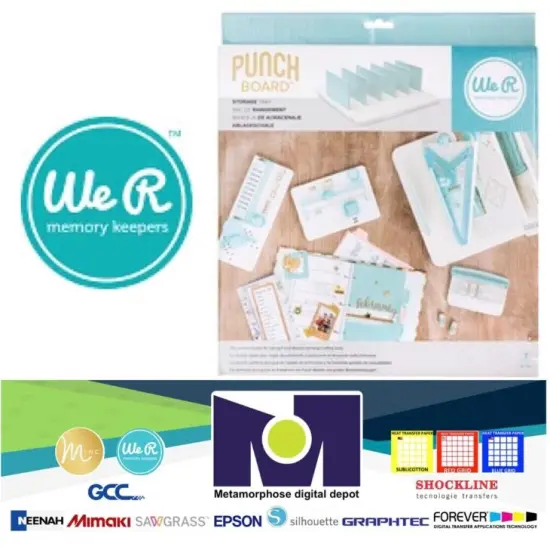 We R Memory Keepers - Basic Tools - Punch board Storage - 660092 by American Crafts {1}