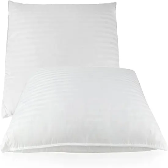 East Coast Bedding 2 Pack Luxury Goose Down Filled Pillows (Standard Size) {2}