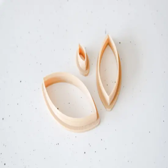 Leaf Shape Polymer Clay Cutter Set {2}