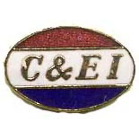 C & EI Railroad Pin 1" {1}