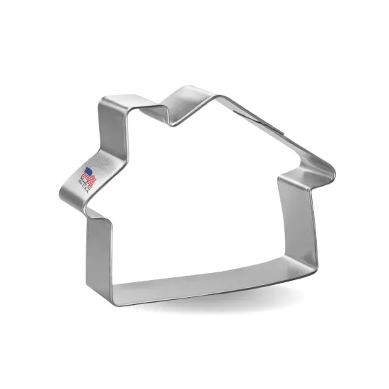 CookieCutter.Com Cabin House Cookie Cutter 4 Inch &ndash;Tin Plated Steel Cookie Cutters &ndash; Made In The USA {1}