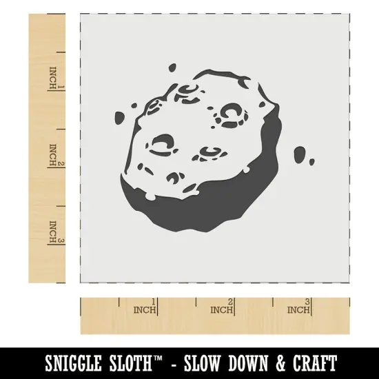 Meteorite Asteroid Space Rock Debris Wall Cookie DIY Craft Reusable Stencil {6}