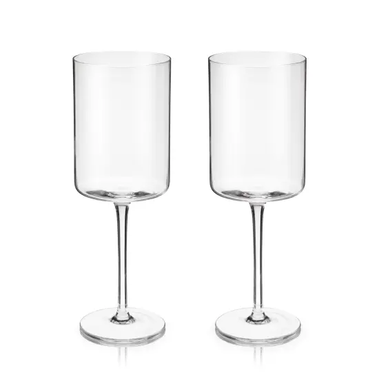 Laurel Crystal Red Wine Glasses  {6}