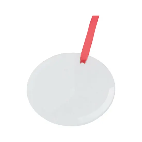 Craft Express 25 Pack 3 Inch Circle Glass Ornaments {2}