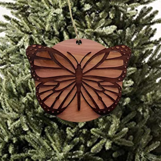 Monarch - Cedar Ornament butterfly {4}