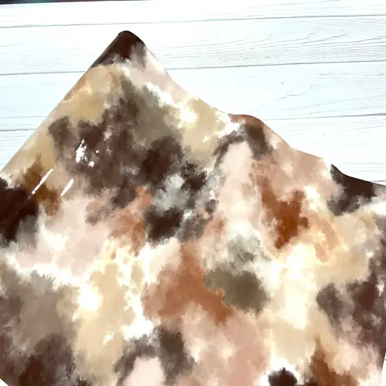 Tie-dye Watercolor Glossy Vinyl Orange/purple {4}