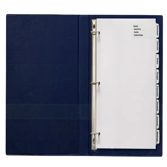 Avery Big Tab Printable Large White Label Dividers with Easy Peel, 8 Tabs, 20 Sets (14441) {5}