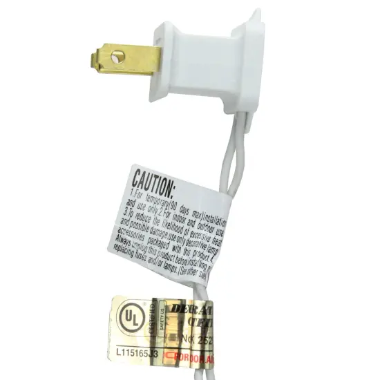 Northlight Pre-Lit Commercial Length Christmas Garland - White - 50' x 10" - Clear Lights {4}