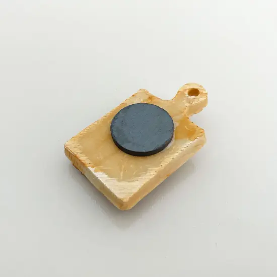 Wrapables 3D Resin Fridge Magnets, Food Simulation, Succulents, Famous Faces Refrigerator Magnets for Kitchen (Set of 5) Dinner {5}